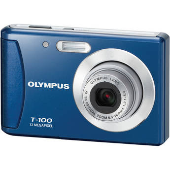 Olympus T-100 Digital Camera (Blue)