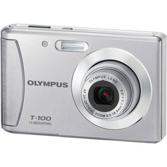 Olympus T-100 Digital Camera (Silver)