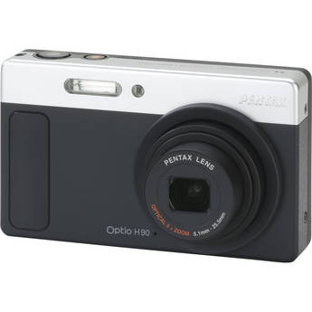 Pentax Optio H90 Digital Camera (Matte Black)