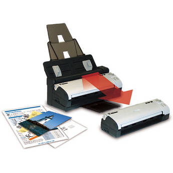 Visioneer Strobe 500 Mobile Duplex Color Scanner Plus Docking Station