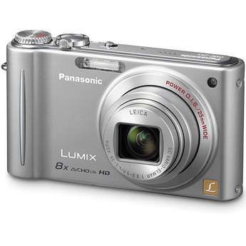 Panasonic LUMIX DMC-ZR3 Digital Camera (Silver)