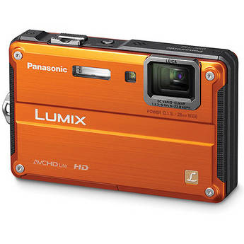 Panasonic Lumix DMC-TS2 Digital Camera (Orange)