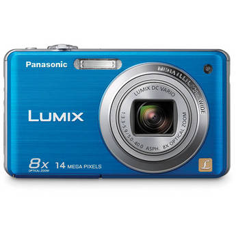 Panasonic C�mera Digital LUMIX DMC-FH20 (Azul)