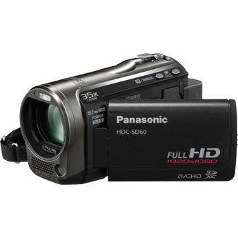 Panasonic HDC-SD60 High Definition Camcorder (Black)