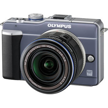 Olympus PEN E-PL1 Digital Camera (Blue)