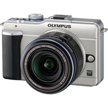 Olympus PEN E-PL1 Digital Camera (Champagne)