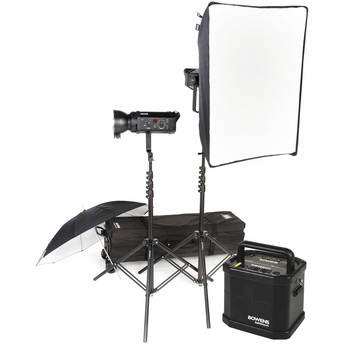 Bowens Gemini 500R 2-Light TravelPak Kit (230VAC)
