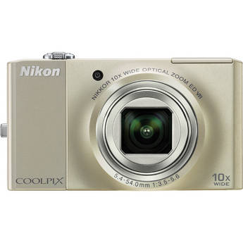 Nikon Nikon CoolPix S8000 Digital Camera (Silver)