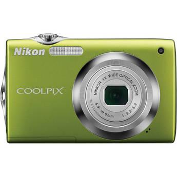 Nikon Nikon CoolPix S3000 Digital Camera (Green)