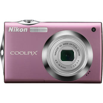 Nikon Coolpix S4000 Digital Camera (Pink)