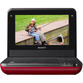 Sony DVP-FX750R 7" Portable DVD Player (Red)