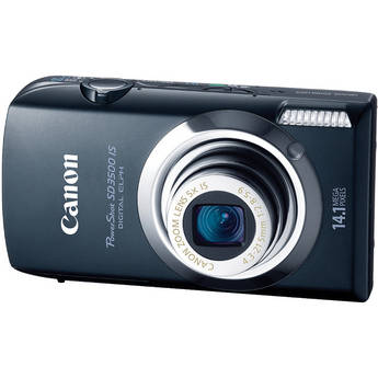 Canon PowerShot SD3500 IS Digital ELPH Camera (Black)