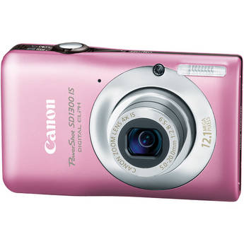 Canon PowerShot SD1300 IS Digital ELPH Camera (Pink)