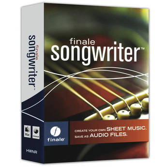 MakeMusic Finale SongWriter 2010 - Music Notation and Composition Software