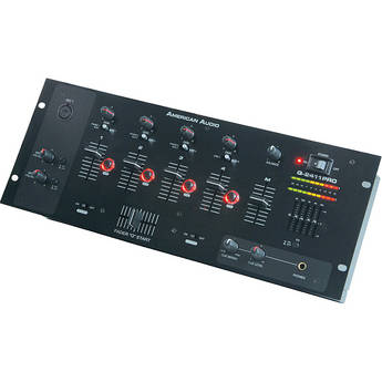 American Audio Q-2411 Pro 4-Channel DJ Mixer