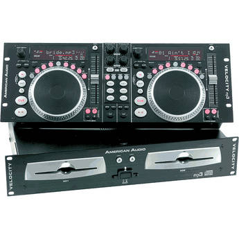 American Audio Velocity MP3 Professional Dual MP3 & CD Player