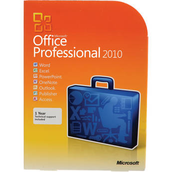 Microsoft Office Professional 2010 Software (DVD)