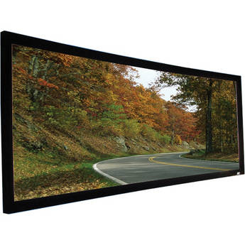 Elite CURVE120H-A1080 Lunette Curved Frame Home Theater Front Projection Screen (59 x 104.7")