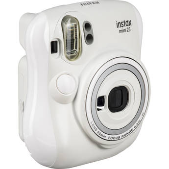Fujifilm Instax Mini 25 Instant Film Camera (White)