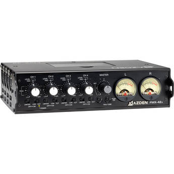 Azden FMX-42a 4-Channel Microphone Field Mixer