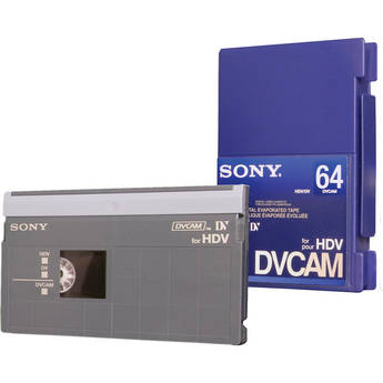 Sony PDV-64N/3 DVCAM for HDV Tape