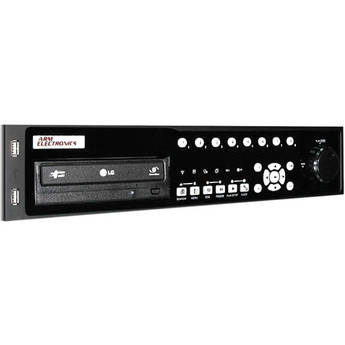 ARM Electronics 8-CH 6TB Full D-1 H.264 Hybrid DVR