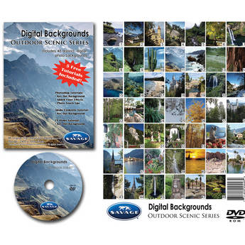 Savage DVD-ROM: Digital Backgrounds (Outdoor Scenic)