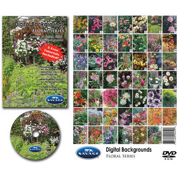 Savage DVD-ROM: Digital Backgrounds (Floral)