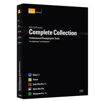 Nik Software Complete Collection Software Plug-in for Lightroom and Aperture (Academic License)