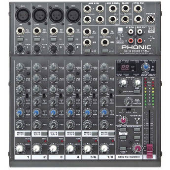 Phonic Helix Board 12 Plus 12-Input Mixer with DFX and USB