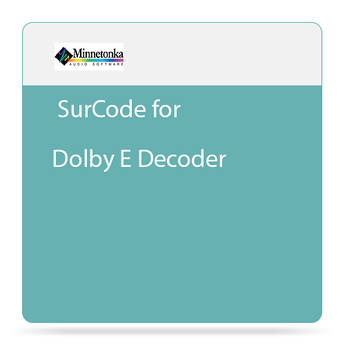 Minnetonka SurCode for Dolby E Decoder - Plug-In Decoder