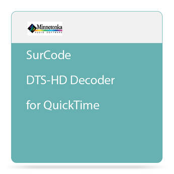 Minnetonka SurCode DTS-HD Decoder for QuickTime