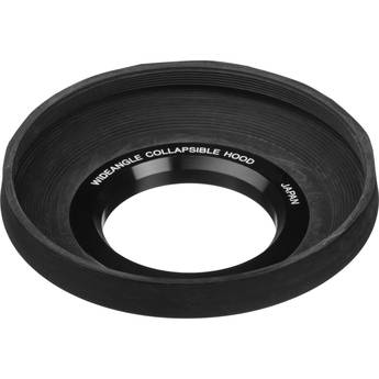 General Brand 49mm Screw-In Rubber Wide Angle Lens Hood