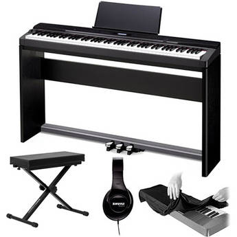 Casio Privia PX-330 88-Key Digital Piano Value Bundle