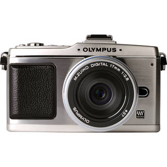 Olympus E-P2 Pen Digital Camera w/ M.Zuiko Digital 17mm f/2.8 Lens (Silver)