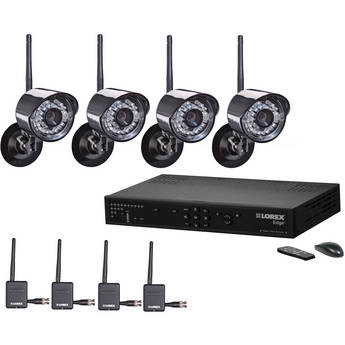 Lorex 4 Channel Edge + Wireless Security Camera System