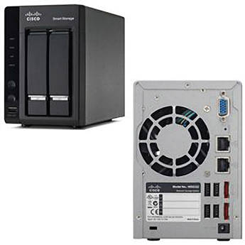 Cisco NSS 322 4TB (2x2TB) Network Attached Storage Hard Drive Array