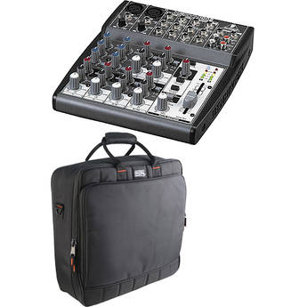 Behringer XENYX 1002 10-Channel Mixer with Padded Bag Kit