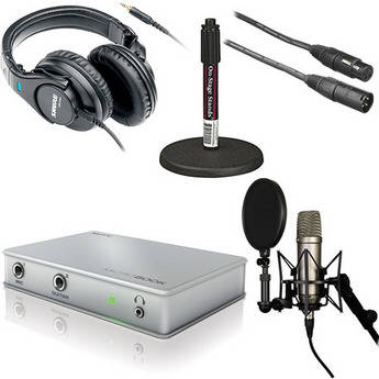 MOTU MicroBook Value Bundle - Desktop Recording Bundle