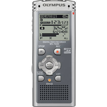 Olympus WS-700M Digital Voice Recorder (Grey)