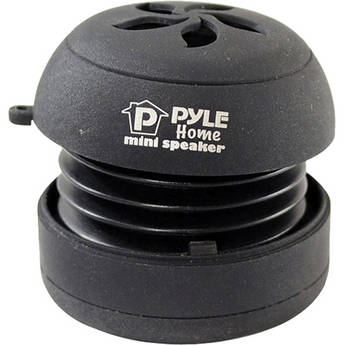 Pyle Home Bass Expanding Rechargeable Mini Speaker (Black)