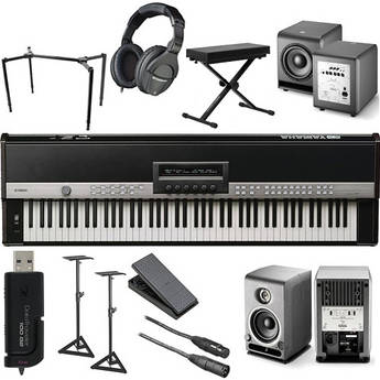 Yamaha CP1 88-Key Stage Piano Complete Bundle Kit