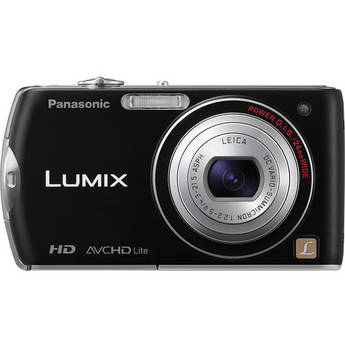 Panasonic Lumix DMC-FX75 Digital Camera (Black)