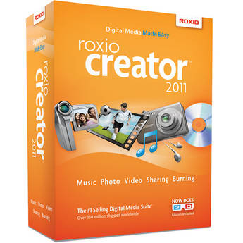 Roxio Software Creator 2011 with 3D