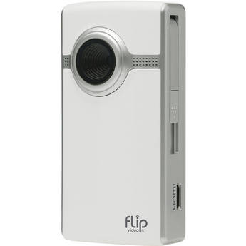 Flip Video UltraHD Video Camera (White, 1 Hour)
