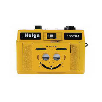 Holga 135 TIM 35mm 1/2 Frame Twin/Multi-Image Camera (Yellow)