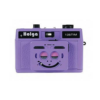 Holga 135 TIM 35mm 1/2 Frame Twin/Multi-Image Camera (Violet)