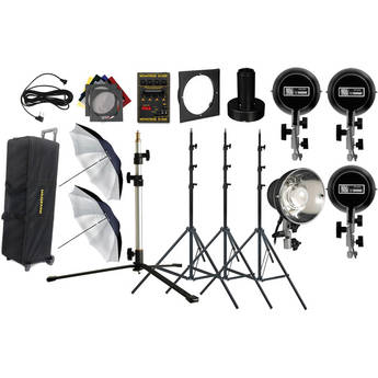 Novatron D1500 4 Head Studio Kit