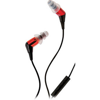 Etymotic Research mc3 Noise-Isolating In-Ear Stereo Headphones with Mic (Red)