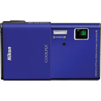 Nikon CoolPix S80 Digital Camera (Blue)